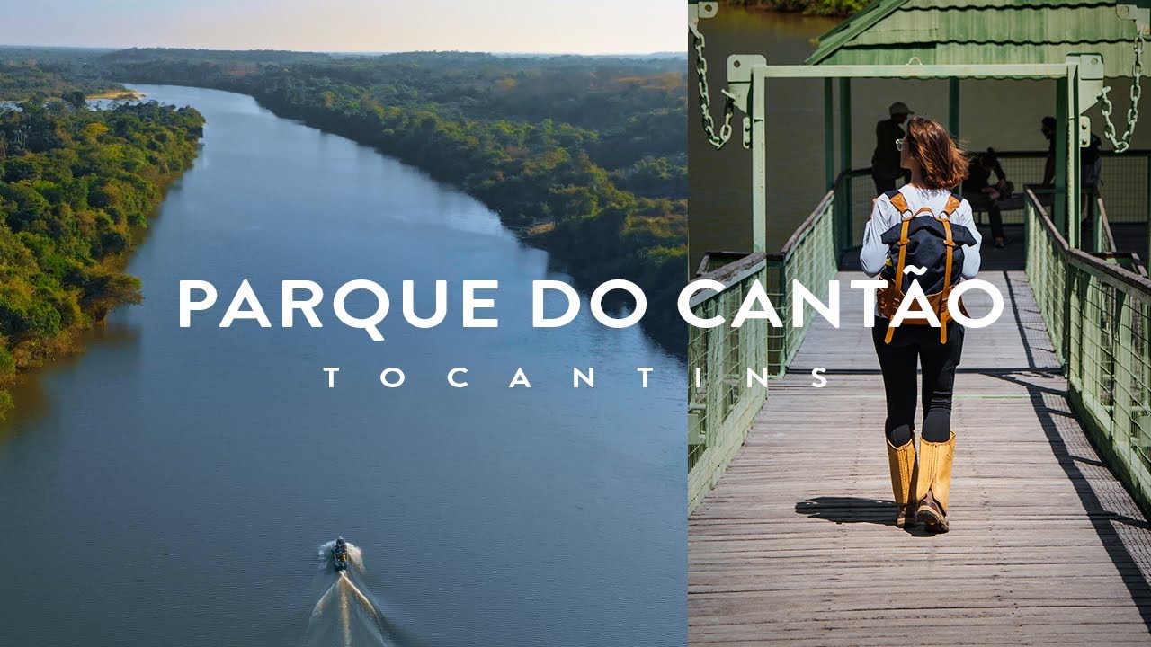 AMAZÔNIA, CERRADO e PANTANAL em um único destino - Parque do Cantão - TO