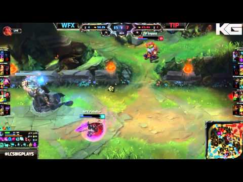 Winterfox vs Team Impulse (Highlights) | S5 NA LCS Week 4 Day 1 Game 2 | WFX vs TIP W4D1G2