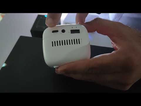 smart portable dlp battery projector