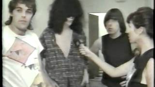 The Ramones Canadian TV Interview 1987