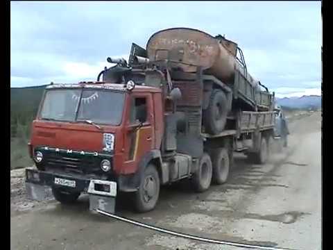 Ужасы колымской трассы. Horrors of the Kolyma track.