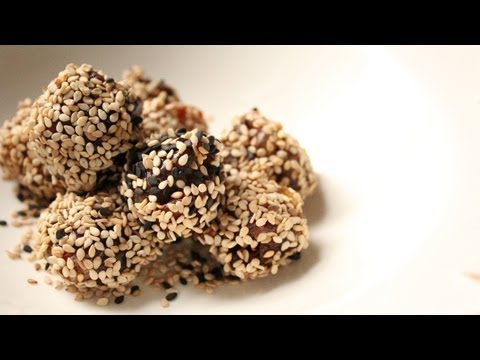 Sesame Almond Date Balls - Sheba Yemeni Food & Recipes