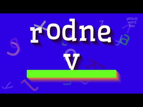 RODNEY - HOW TO SAY RODNEY?