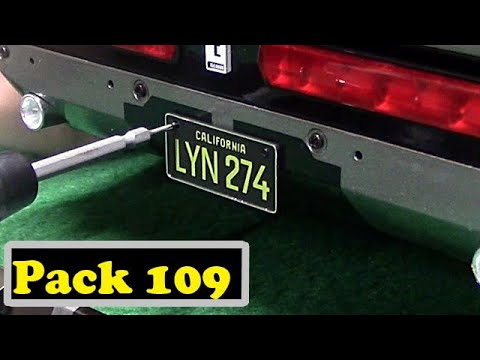 GT500 Eleanor Build! Book 29 pack 109. Rear Bumper and License Plate install - FanHome