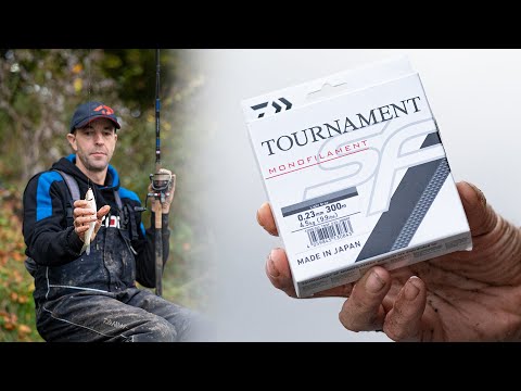 Żyłka Daiwa Tournament SF Line Grey 0.23mm 300m film wideo 