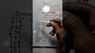 Pick 3 easy hits strategy number 1 Illinois evening draw 414 came in #pick3 #YouTube #winningnumbers