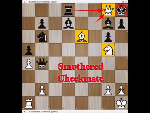 Smothered Checkmate | Grischuk vs Ponomariov 2000