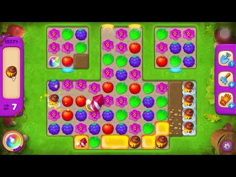 Gardenscapes Level 10224 (Super Hard Level)