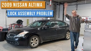 2009 Nissan Altima Won't Start - Steering Wheel Lock Assembly Fix