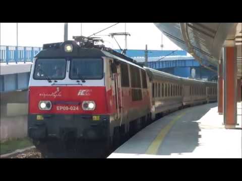 Niepodległa EP09-024 na stacji Kraków Główny z pociągiem InterCity "Matejko" nr IC3810