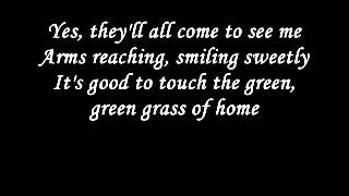 Johnny Cash - Green green grass of home lyrics