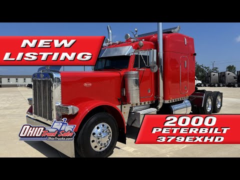 2000 - PETERBILT 379EXHD - 502963 - ENGINE OVERHAUL - REBUILT TRANSMISSION