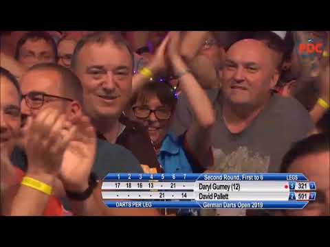 Gurney v Pallett Funny End German Darts Open 2019 Round 2