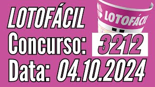 ???? Lotofácil de Hoje, LOTOFÁCIL de hoje 4/10, Resultado Lotofácil de hoje,