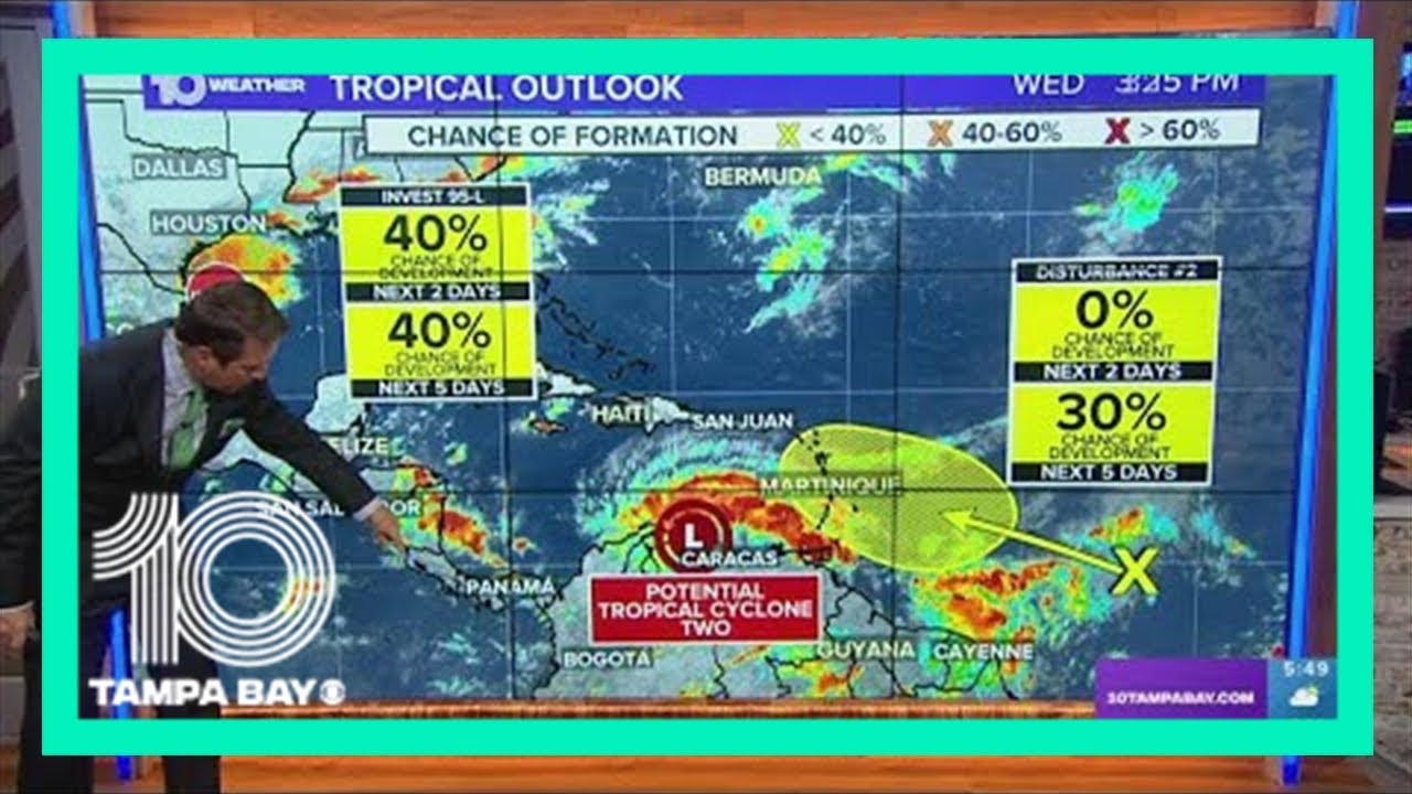 NHC monitoring 3 potential systems as tropics heat up