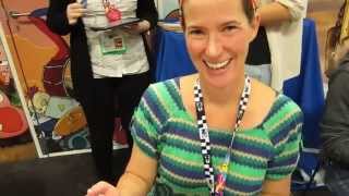 Comic-Con 2014: Regular Show - Voice of Eileen - Sea Turtle video