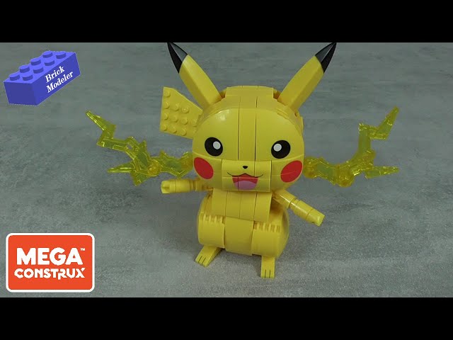 Vídeo relacionado con Mega Construx Pokemon Figuras Medianas Pikachu (Mattel GMD31)