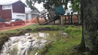 preview picture of video 'Tremont PA Park Flood September 8, 2011'