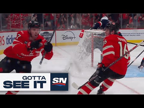 GOTTA SEE IT: Connor McDavid Flies Past USA Defence Ands Opens Scoring For Canada