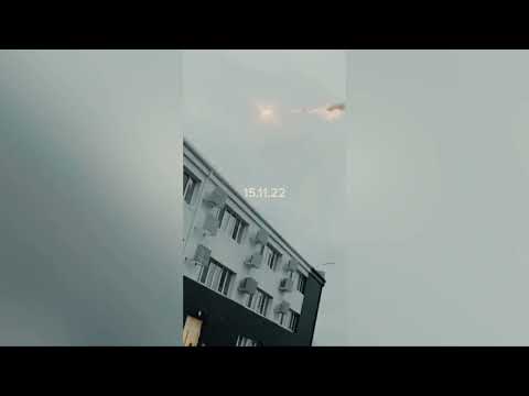 Ukrainian army shoot down Russian missile  captured live on camera
