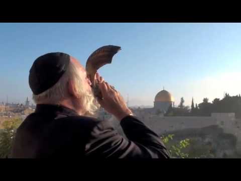 Jerusalem Shofar at Sunrise - amazing video from Ari Werth -