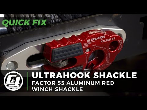 Add more to your recovery kit: Factor 55 Ultra Hook Winch Shackle Install