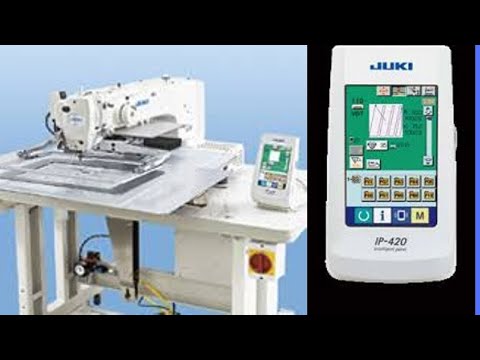 How to make a pattern on an IP 420 JUKI juki pattern tacker or belku attach bangla