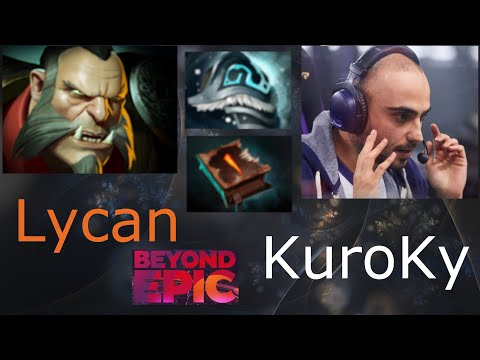 KuroKy LYCAN Support Beyond EPIC Nigma vs FlyToMoon Dota 2 Perspective Game 1 BO3 Playoffs CIS
