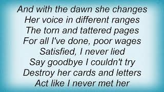 Barclay James Harvest - Poor Wages Lyrics