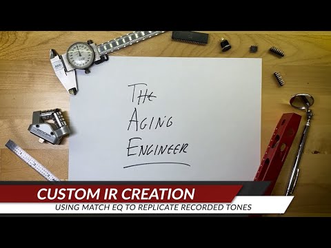 Use Match EQ to create Custom IR's from Recorded Guitar Tracks