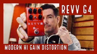 Video thumbnail for MODERN HI GAIN SATURATION! REVV G4 demo by Pete Thorn by Pete Thorn
