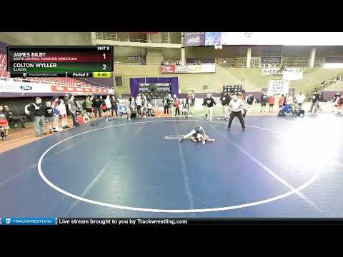 77 Lbs Quarterfinal - James Bilby, South Central Punisher Wrestling Vs Colton Wyller, Illinois C45