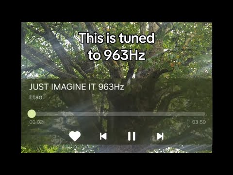 JUST IMAGINE IT 963Hz (manifest anything with this song)