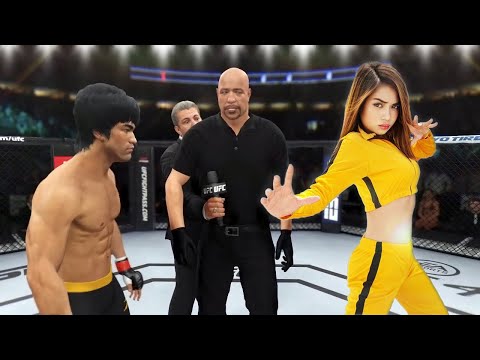 Bruce Lee VS Miss Bruce Lee | EA Sports UFC |