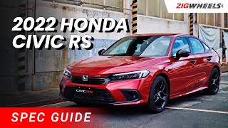 2022 Honda Civic RS Spec Guide | Zigwheels.Ph
