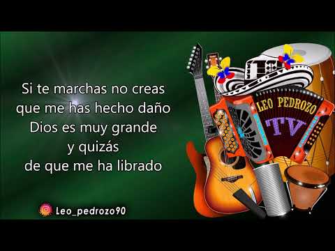 Ni Pio, Poncho Zuleta - Letra