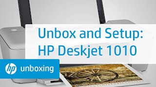 Unboxing and Setting Up the HP Deskjet 1010 Printer