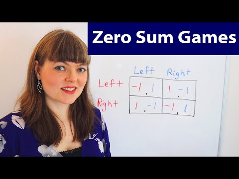 Zero Sum Games in Game Theory