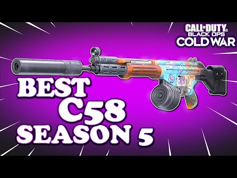 Best C58 Class in Cold War | Revisit the C58 After New Buff Season 5!