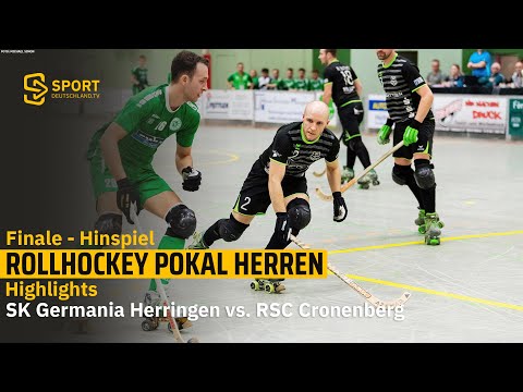 DRIV-Pokal: Enge Partie zwischen Herringen und Cronenberg - Hinspiel der Herren | SDTV Rollhockey