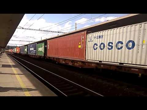 Nákladní vlak Zábřeh na Moravě