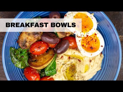 Mediterranean Breakfast Bowls | Mediterranean Diet Breakfast Recipe