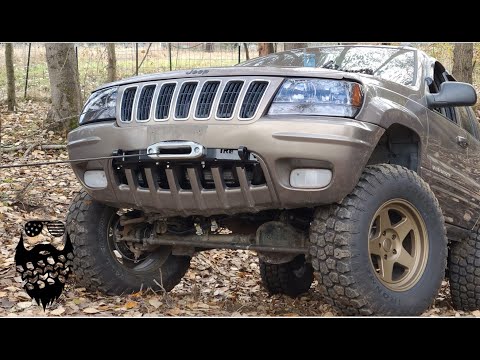 Must Have! IRO Front Winch Bumper on Jeep Grand Cherokee WJ