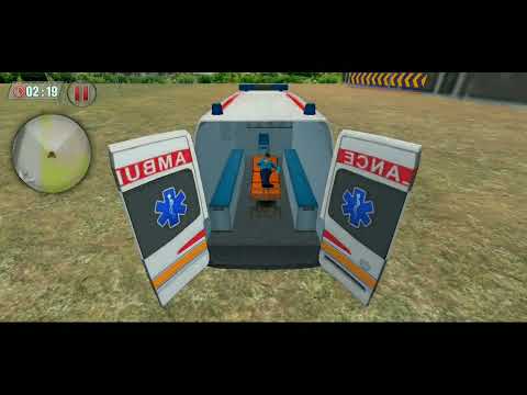 Ambulance robot city rescue simulator | Android games gameplay