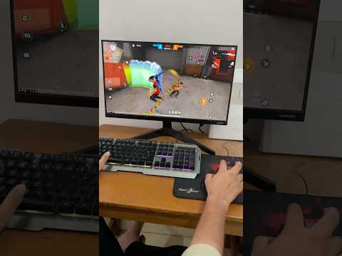 How I Play Free Fire in Gaming Pc😱🖥️