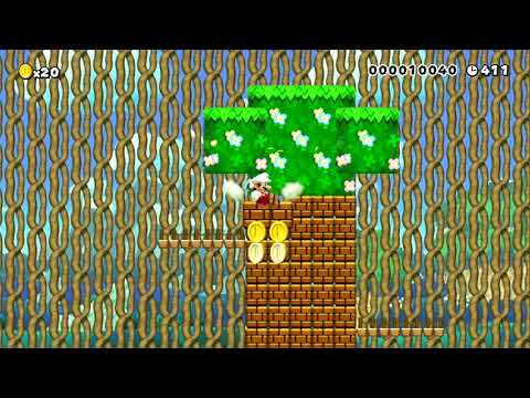 [5-1] Expansive Vineswing Jungle by bruhhhhhh - SUPER MARIO MAKER - NO COMMENTARY 1bf