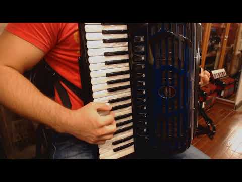How to Play Balkan Music on Piano Accordion - Lesson 10 - Rustem Style
