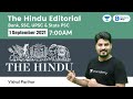 The Hindu Editorial Analysis | The Hindu Analysis | 1 September 2021 | By Vishal Parihar