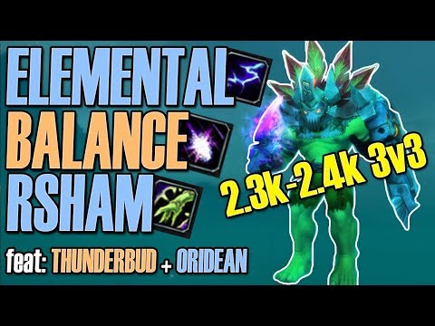 ⚡2.3-2.4k Zappy Turkey Cleave - ELEMENTAL SHAMAN PvP [BFA WoW]