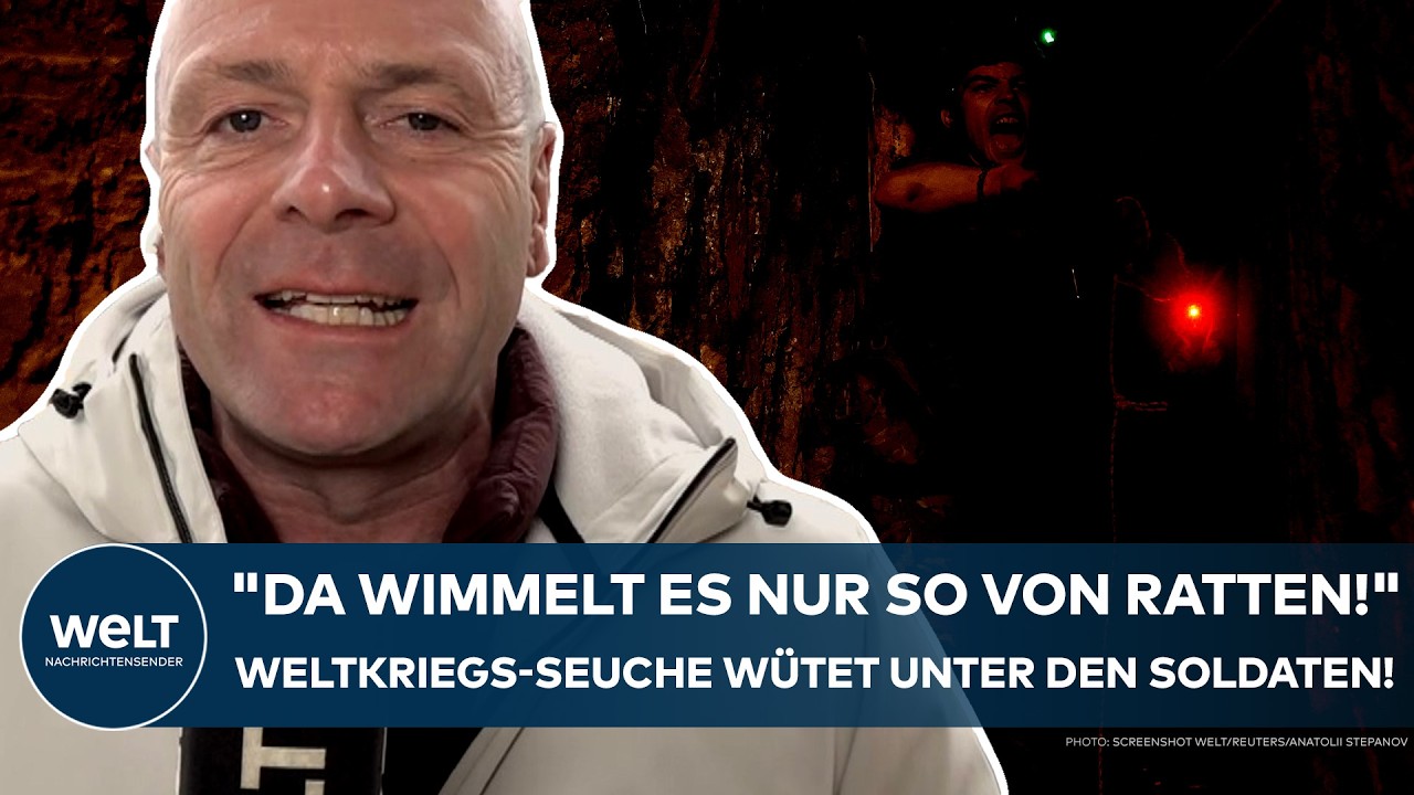 PUTINS KRIEG: "Da wimmelt es nur so von Ratten!" Weltkriegs-Seuche wütet an der Front!